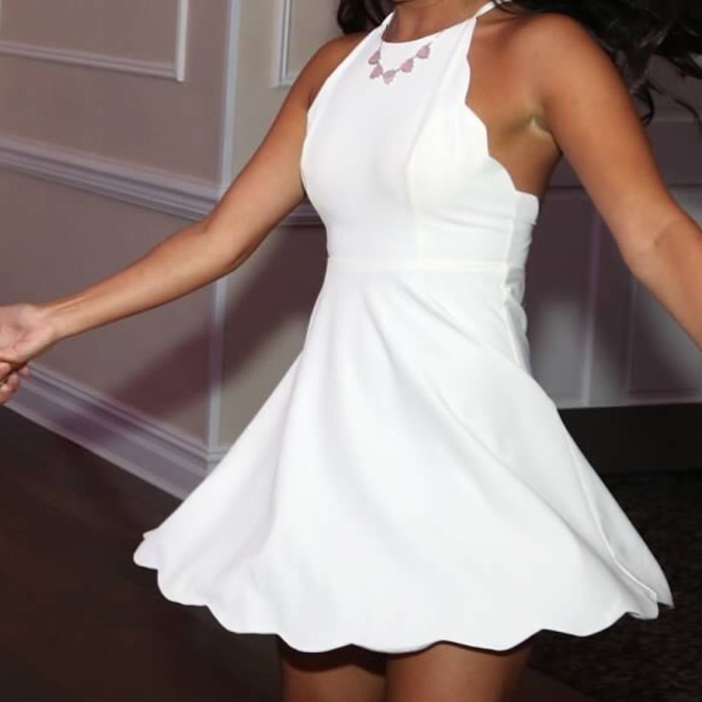 WHITE LULU’S SUNDRESS